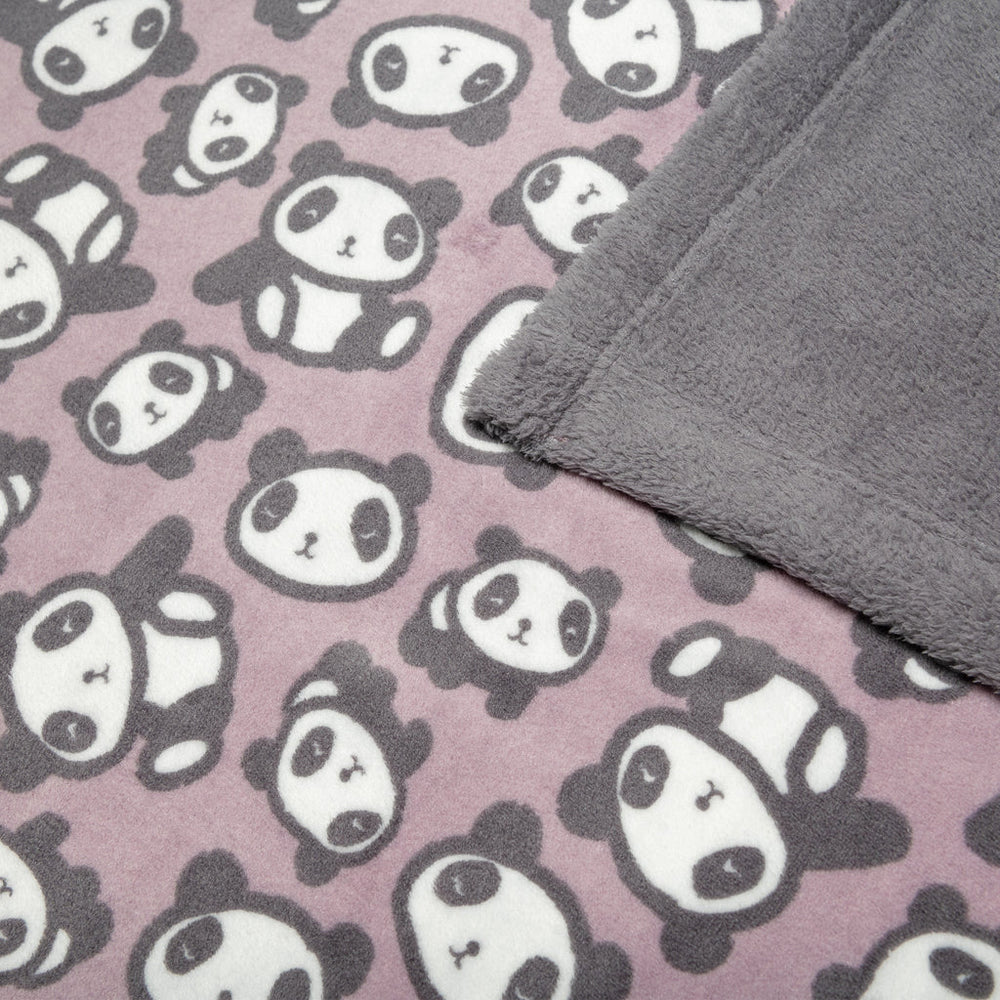 Perlim Pin Pin Plush Blanket - Panda