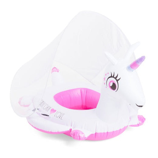 Coconut Float Toddler Float with Canopy - Llamacorn Love