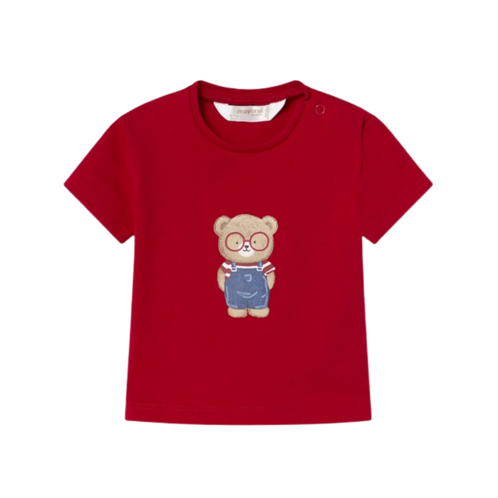 Mayoral Sustainable Cotton T-shirt - Rojo Red