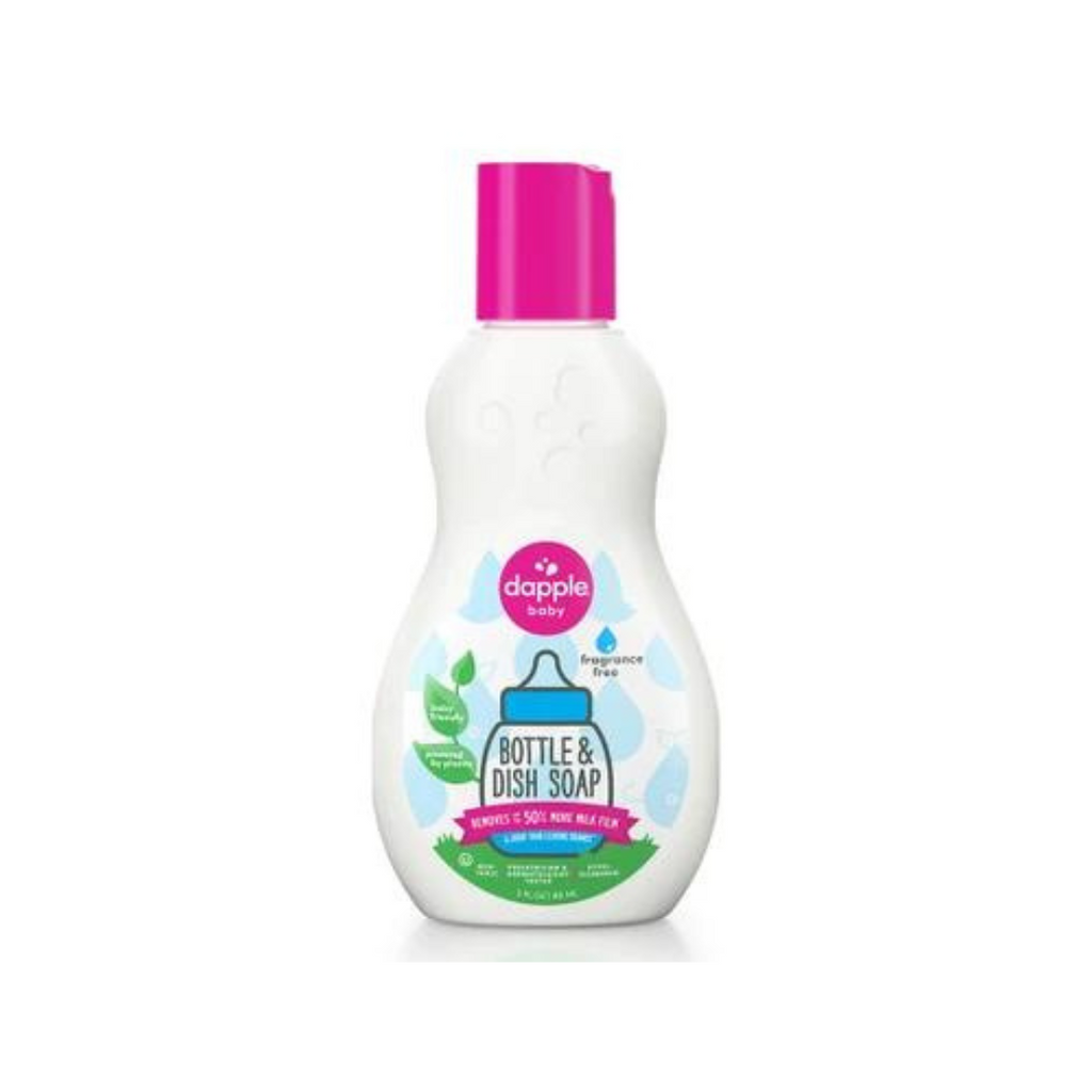 Dapple Baby Bottle & Dish Liquid Travel Fragrance Free - 89ml