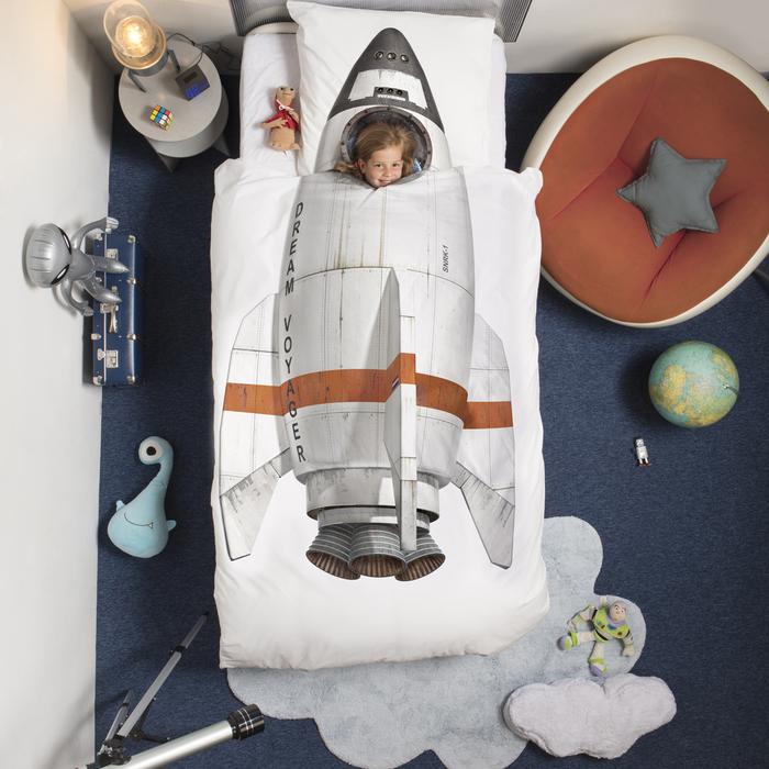 Snurk Rocket Duvet Cover Set - Full/Queen (18201Q)