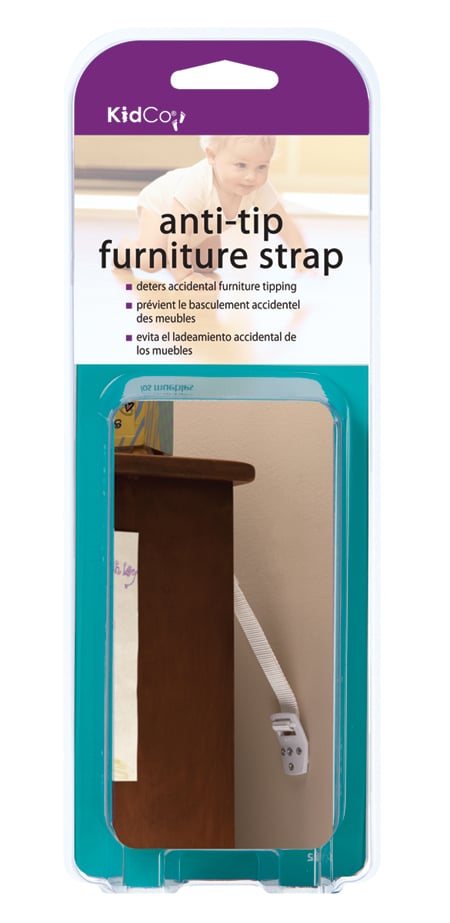 KidCo Anti-Tip Furniture Strap 2pk
