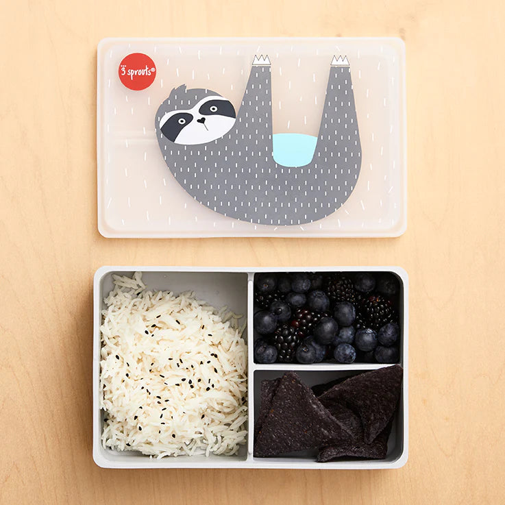 3 Sprouts Silicone Bento Box - Sloth –