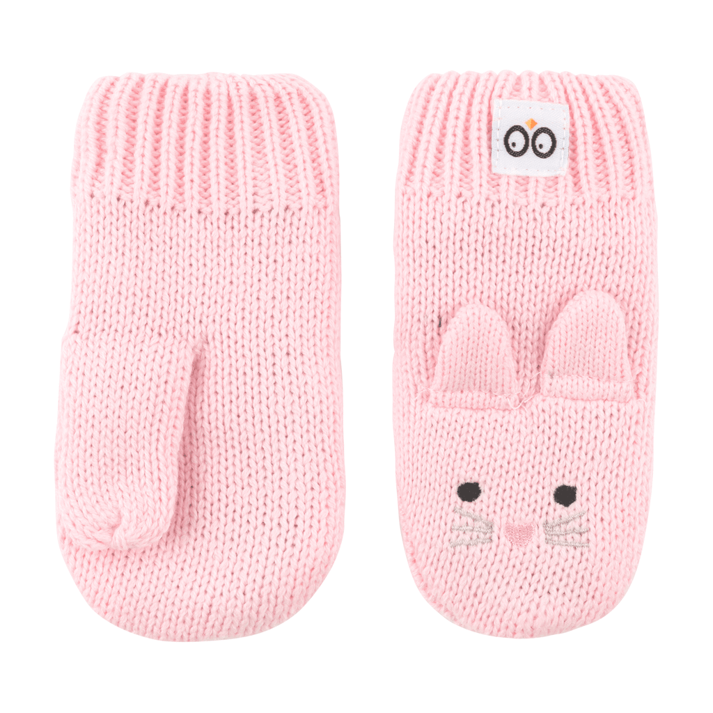 Zoocchini Baby/Toddler Knit Mittens - Beatrice the Bunny (ZOO904)