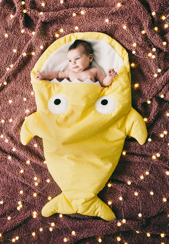 Baby Bites Baby Winter Sleeping Bag - Yellow Constellations