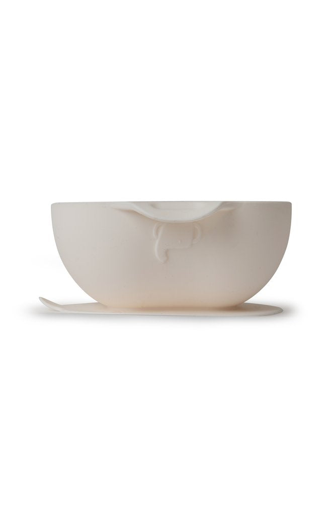 Loulou Lollipop Silicone Snack Bowl - Cream