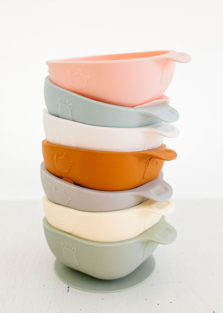 Loulou Lollipop Silicone Snack Bowl - Cream