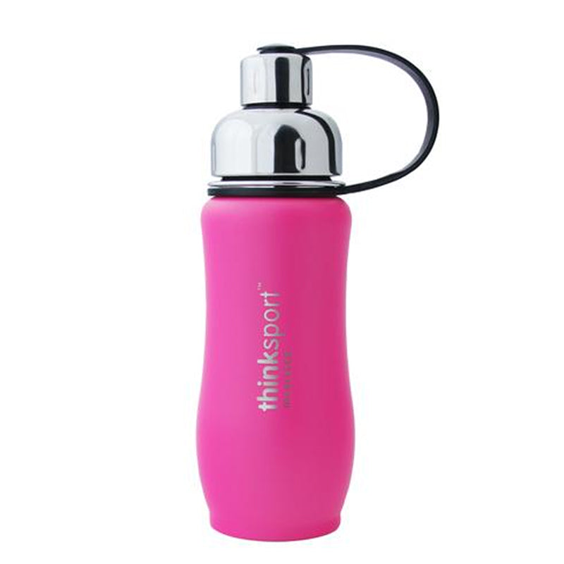 Thinksport Stainless Water Bottle Hot Pink 350ml