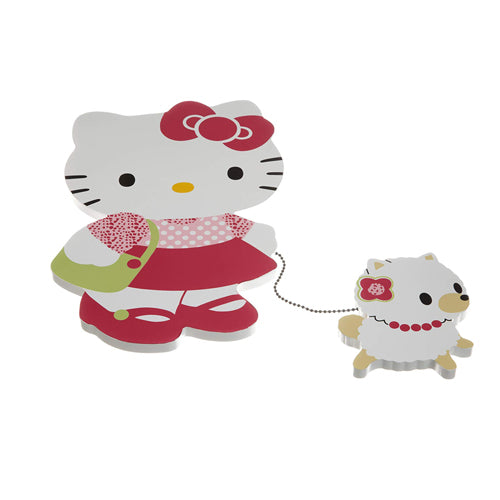 Bedtime Originals Wall Decor Hello Kitty and Puppy