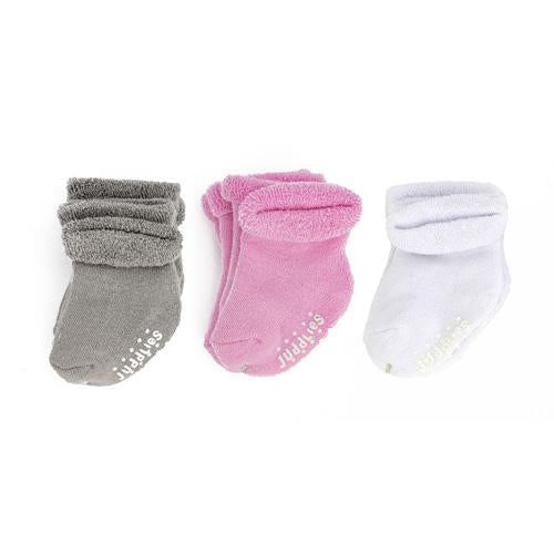 Juddlies Multi Pack Infant Socks Girls 6pk JL605