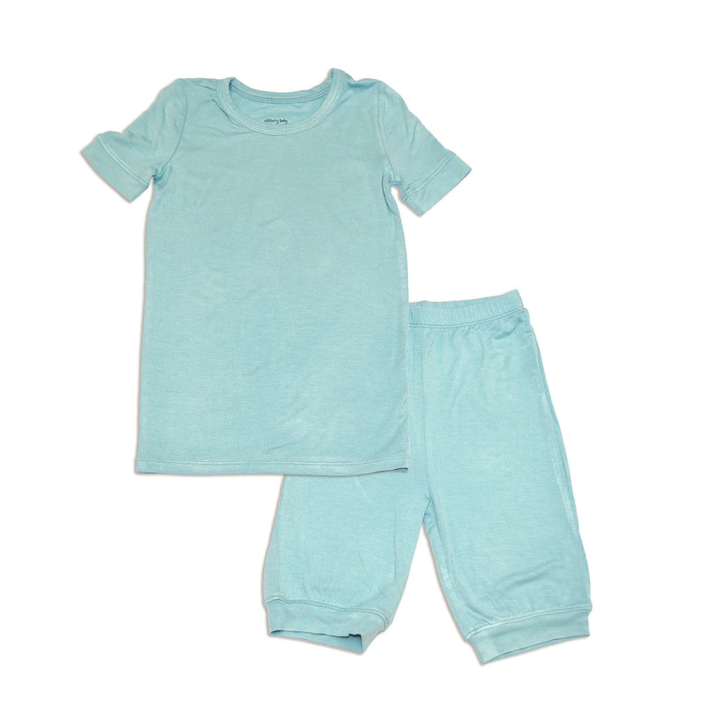 Bamboo Short Sleeve Top & Shorts Pajama Set (Lustre)