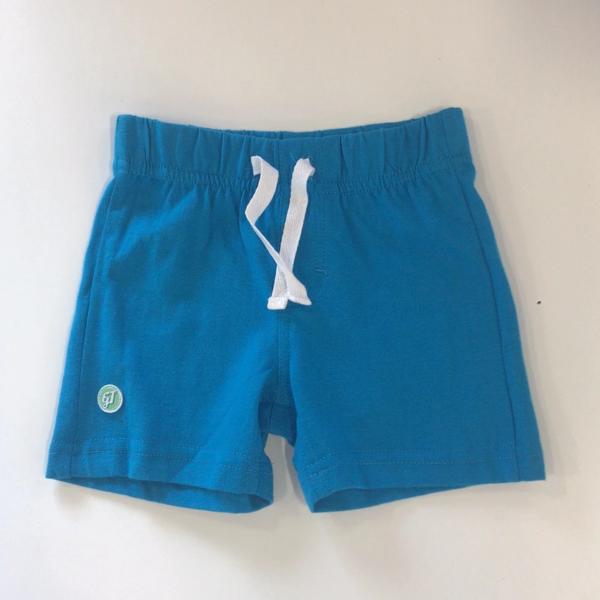 Gagou Tagou Jersey Knit Solid Shorts - Blue