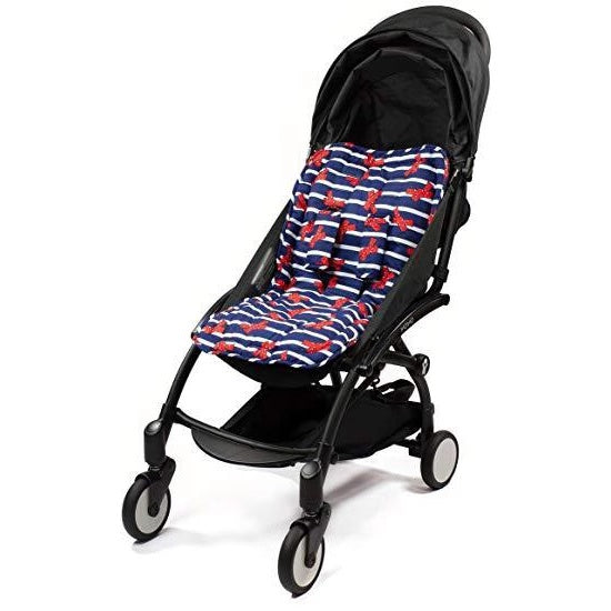 Choopie Stroller Seat Liner - French Bows