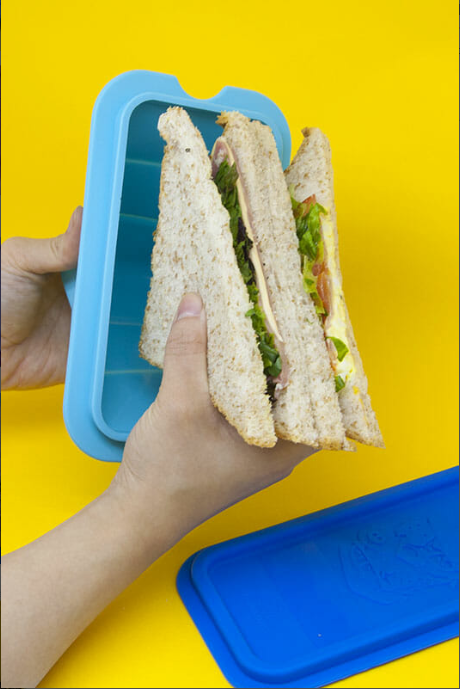 Marcus&Marcus Collapsible Sandwich Container Lion