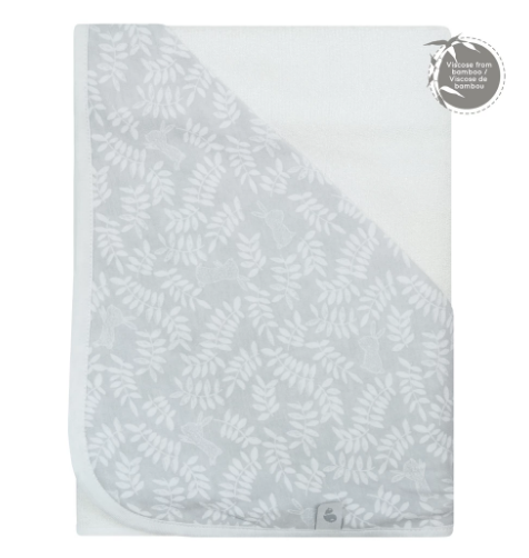 Perlim Pin Pin Bamboo Hooded Towel Lapins/Rabbits Print BB2504