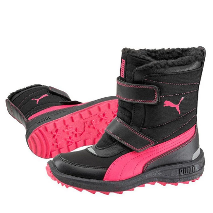 Puma Cooled Boot Kids Black/Pink