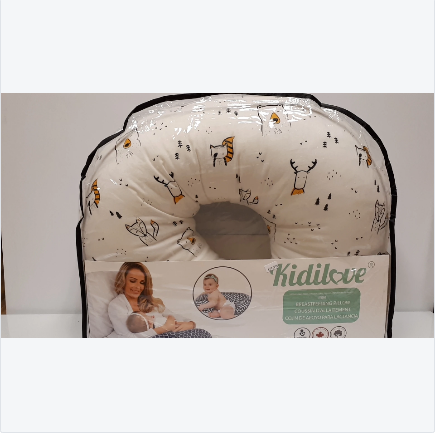 Kidilove Nursing Pillow Self Cover Forest Animal 5945