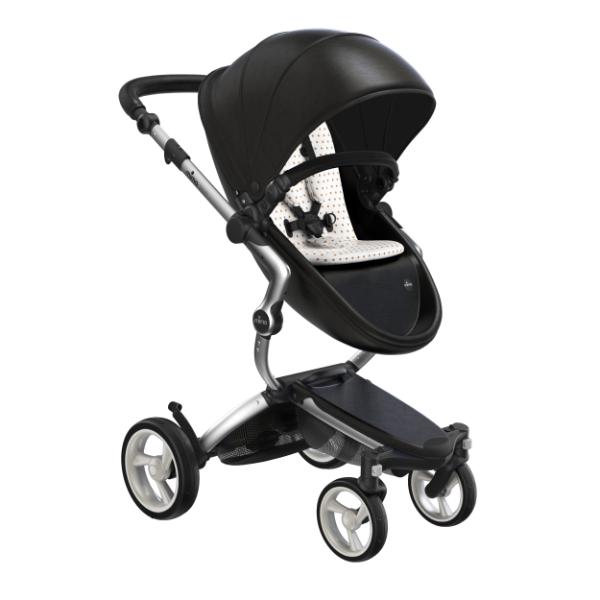 Mima Xari Stroller Aluminium Chassis+Black Seat+Sandy Beige Starter Pack