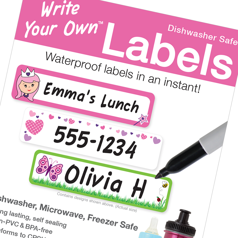 Emily Press Labels Write Your Own - Luvly