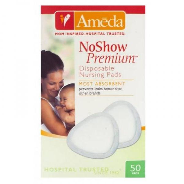 Ameda Noshow Premium One-use Breast Pads 50 Pack