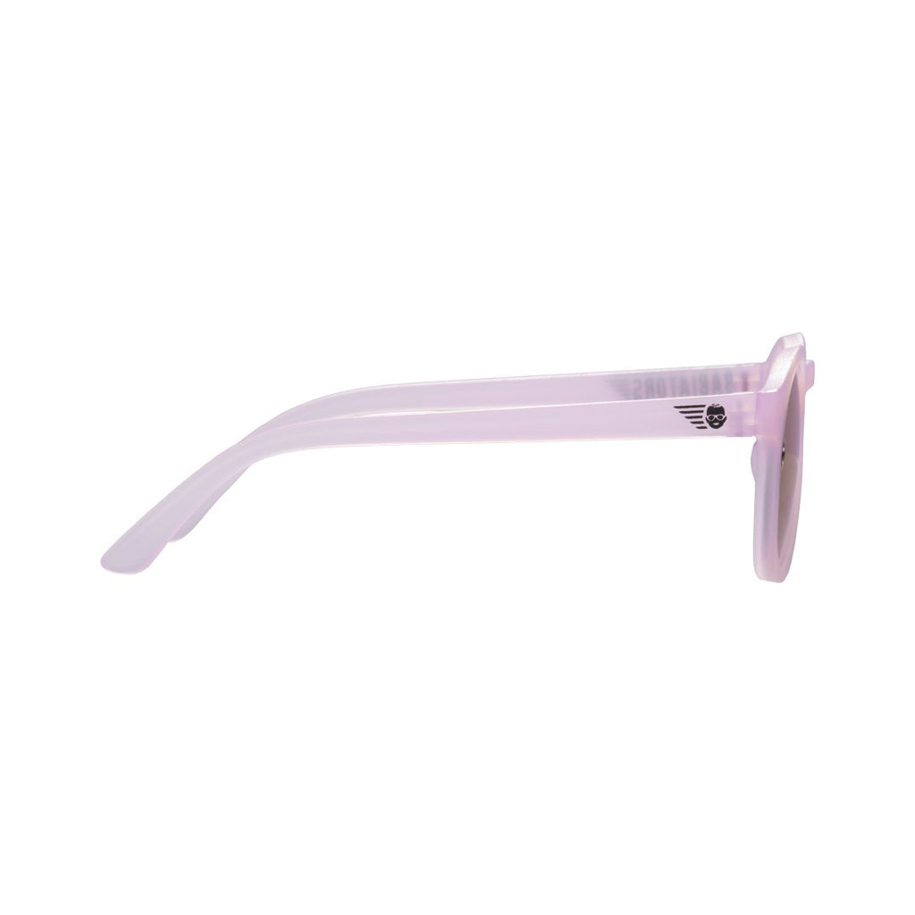 Babiators The Pixie Sunglasses Pink Transparent w/Rose Gold 3-5yrs BLU-038