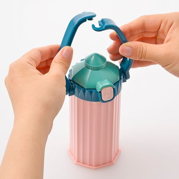 Betta Straw Mug Circus One Pale Pink 200ml