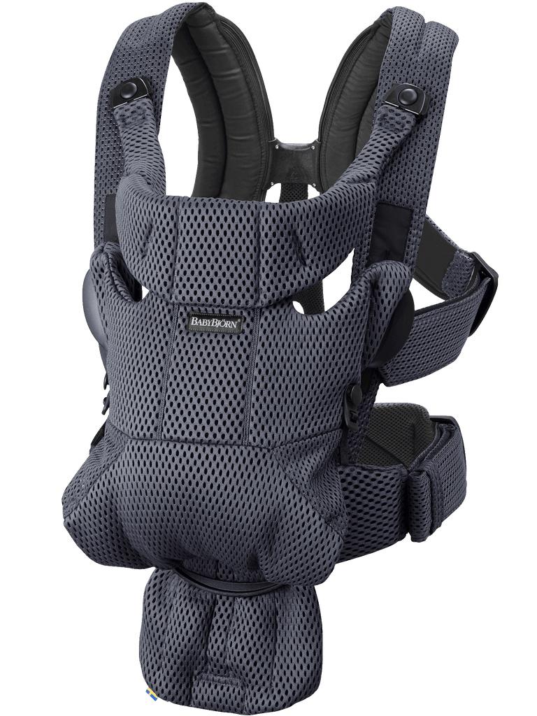 BABYBJÖRN Carrier Free - Anthracite  (FREE Carrier Cover)