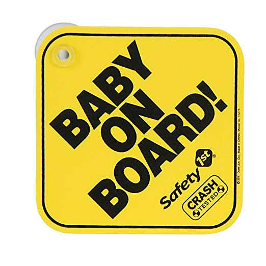 Safety 1st Baby On Board Foam/Mom To Be On Board TS275 !