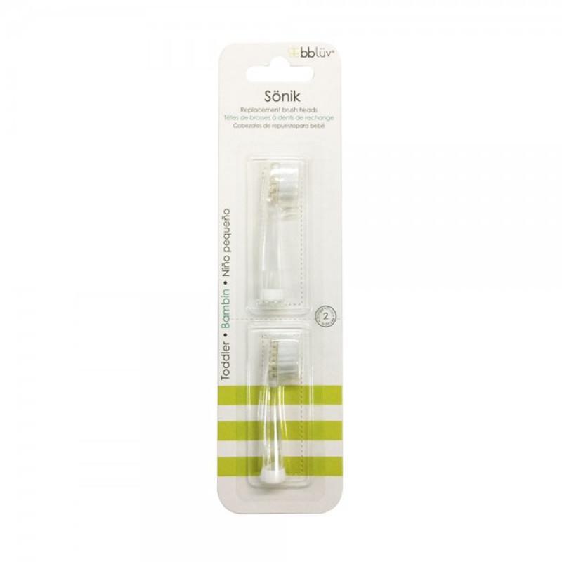 Bbluv Sönik Replacement Brush Head 2pk - Toddler - CanaBee Baby