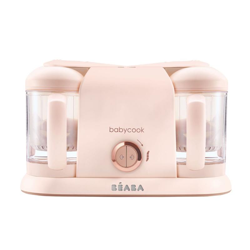 Beaba Babycook Plus Limited Edition - Rose Gold (Get Free Cook Book Mum/Kid of $25 Value )