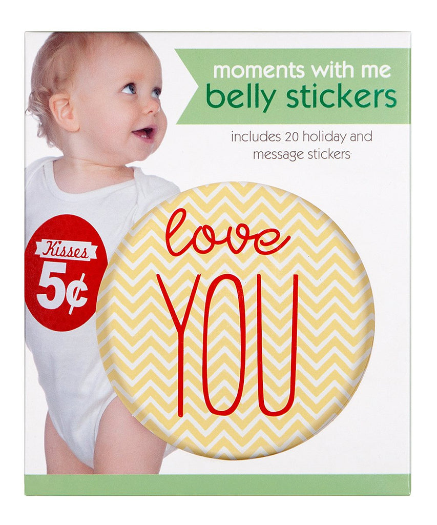 C.R. Gibson Moments With Me Belly Stickers