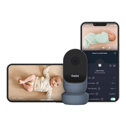 Owlet Cam 2 Smart HD Video Baby Monitor - Bedtime Blue