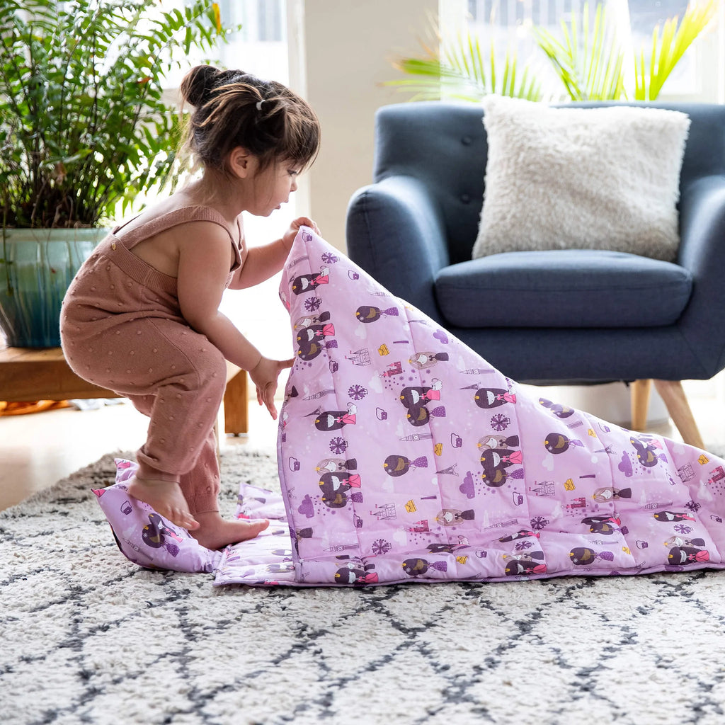 Urban Infant Bulkie Nap Mat - Llamas