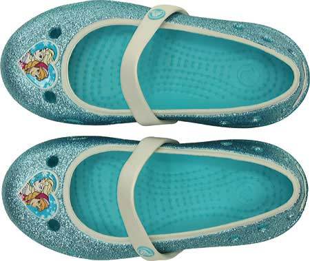 Crocs Keeley Frozen Flat Blue