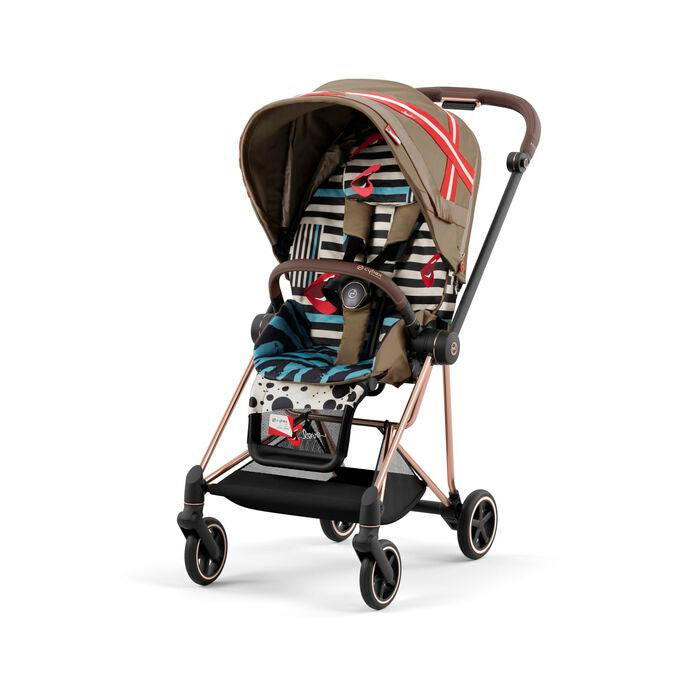 Cybex Mios3 - Rose Gold Frame w/ One Love Seat