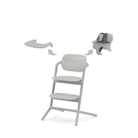 Cybex Lemo 3-in-1 High Chair - Suede Grey