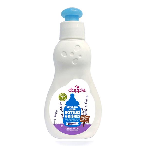 Dapple Baby Bottle & Dish Liquid Lavender Travel Size 89ml