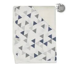 Perlim Pin Pin Bamboo Hooded Towel Triangles Print BB2204
