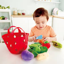 Hape Toddler Vegetable Basket E3167