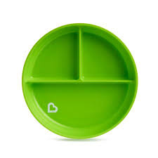 Munchkin Suction Plate Green 1pk