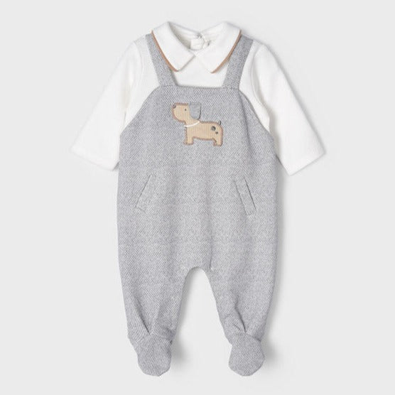 Mayoral ECOFRIENDS Patterned Romper - Moon 2619
