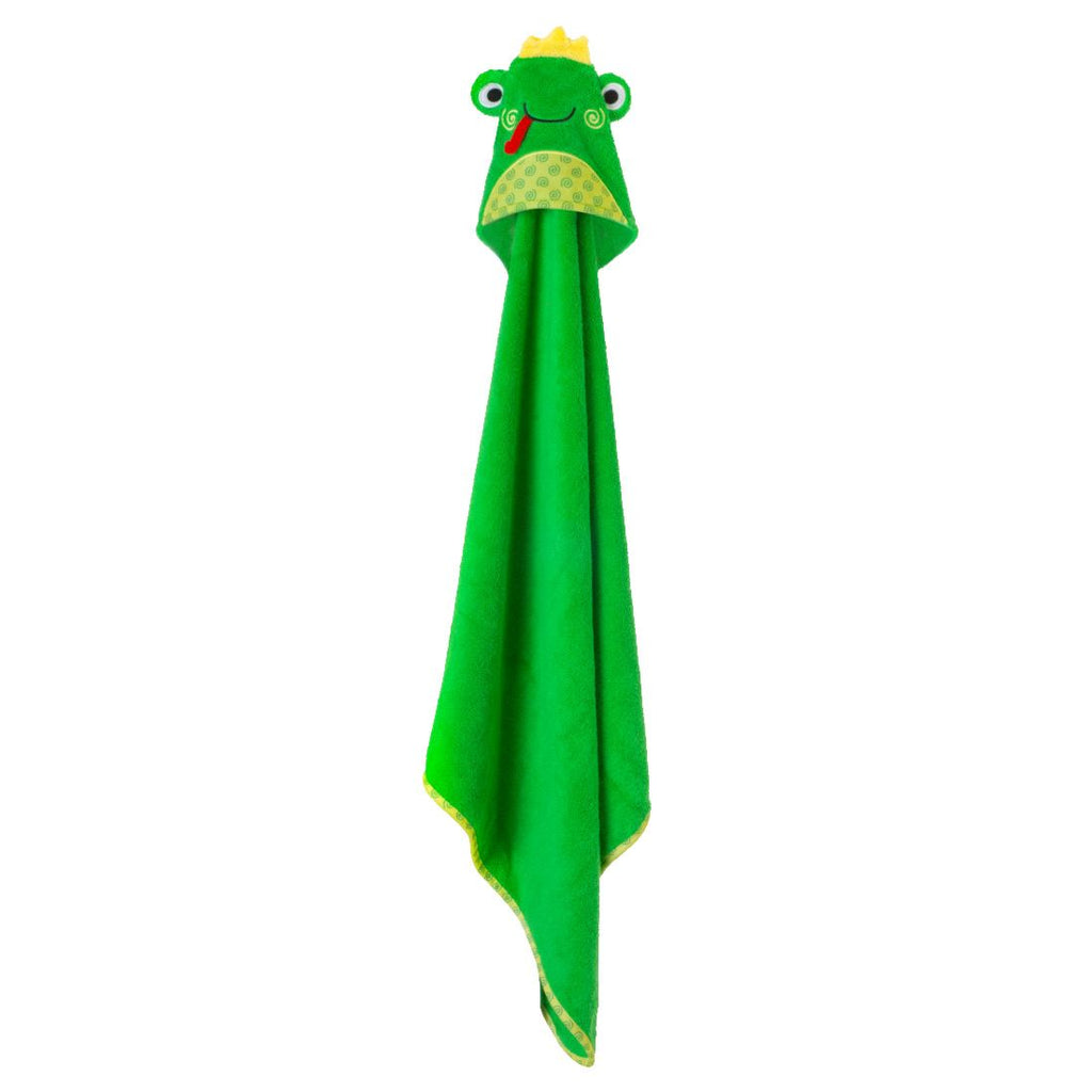 Zoocchini Baby Hooded Towel Flippy the Frog