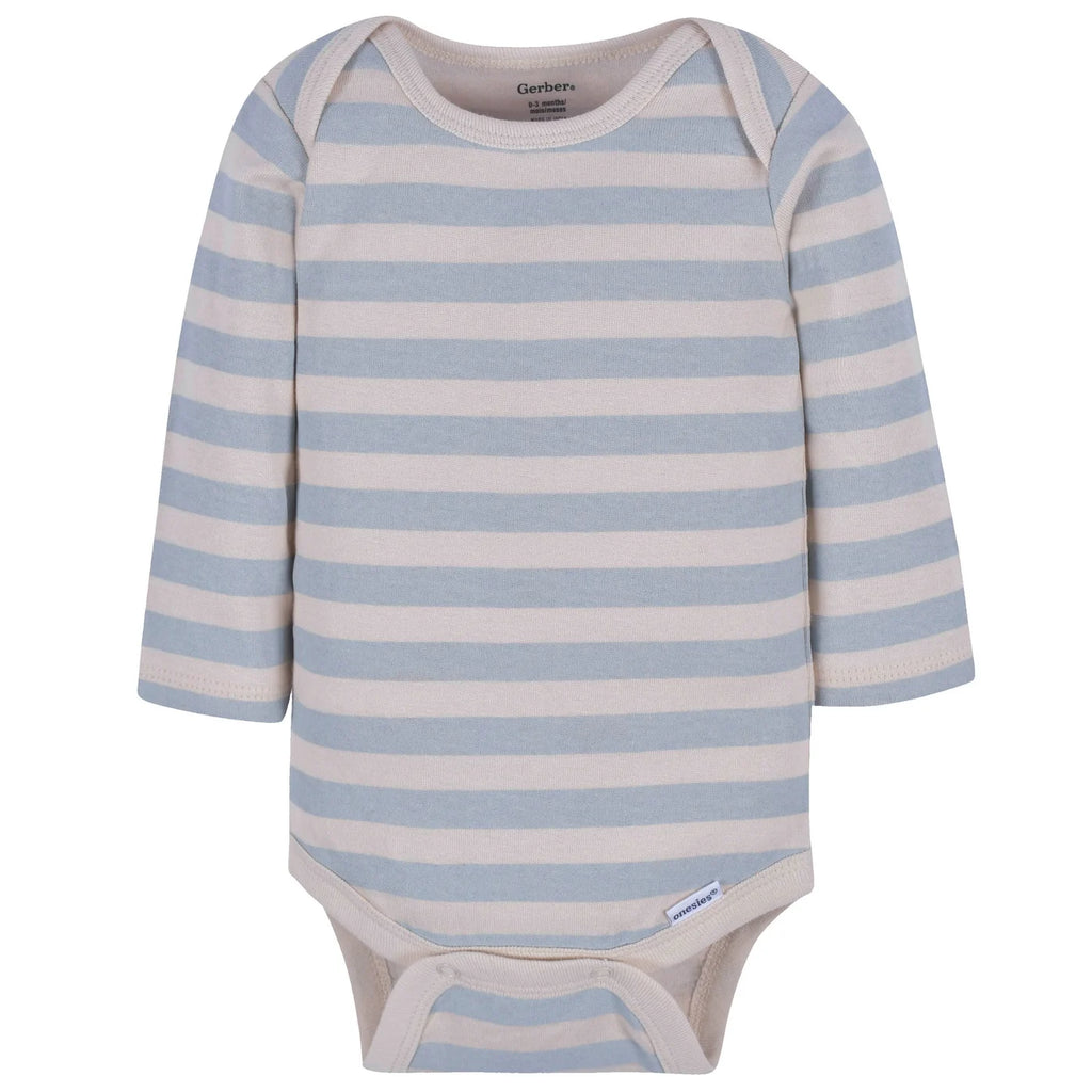 Gerber Long sleeve Onesies Bodysuit 3 Pack - Journey