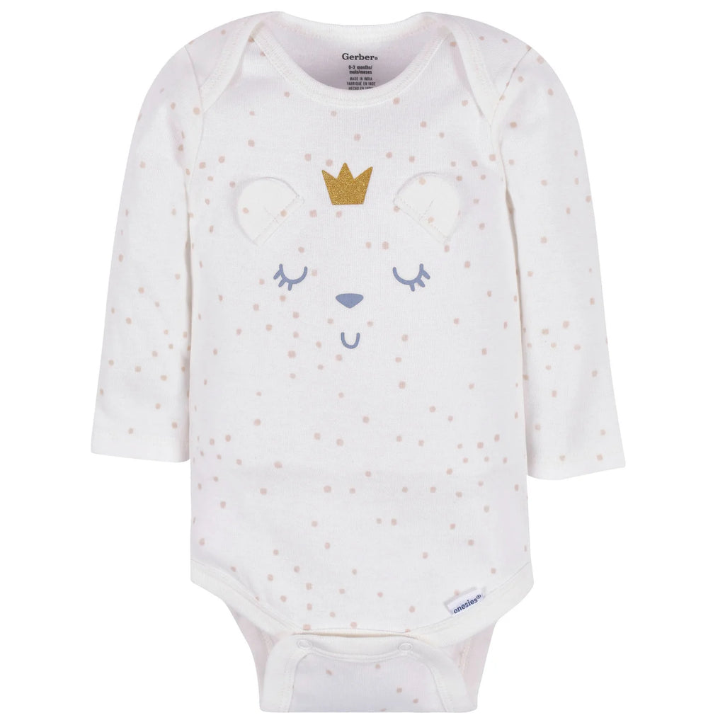 Gerber Long sleeve Onesies Bodysuit 3 Pack - Fairy