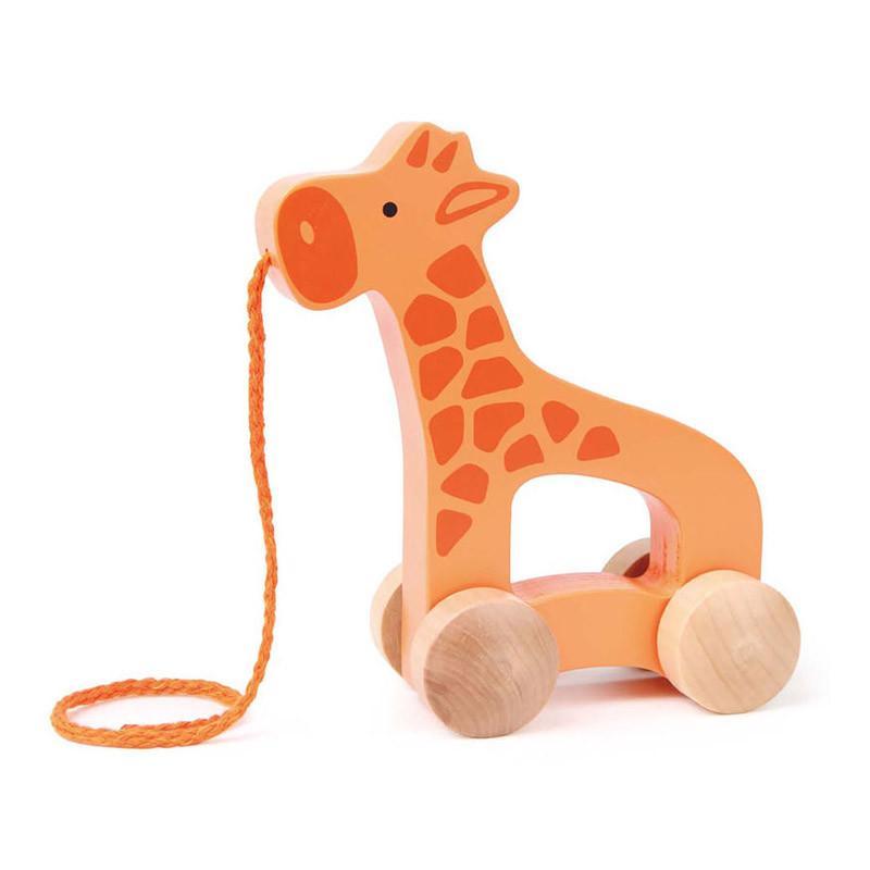 Hape Push Pull Giraffe - CanaBee Baby