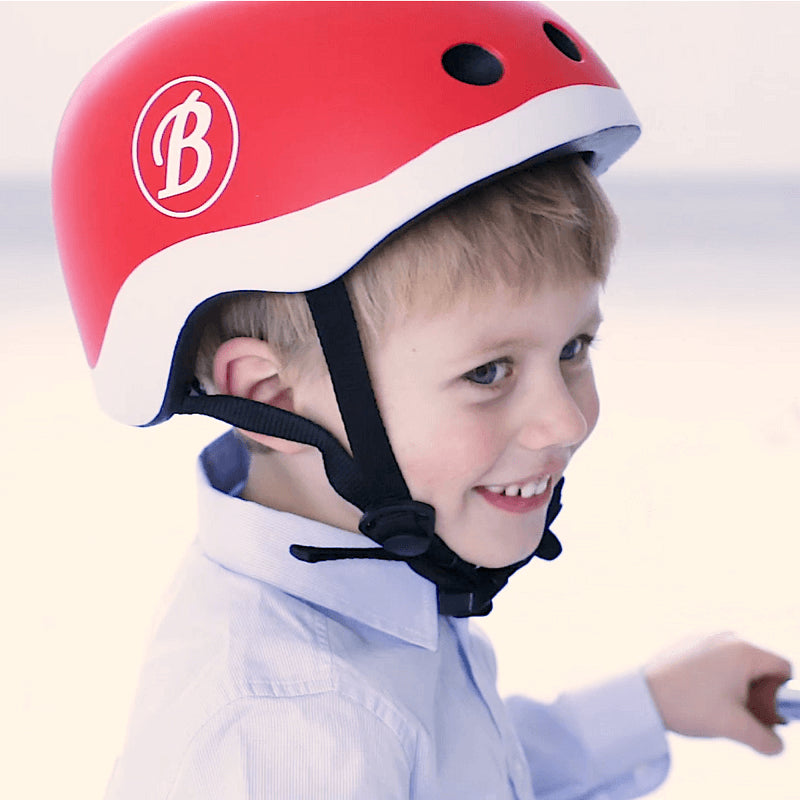 Baghera Children's Red Bicycle Helmet 32011