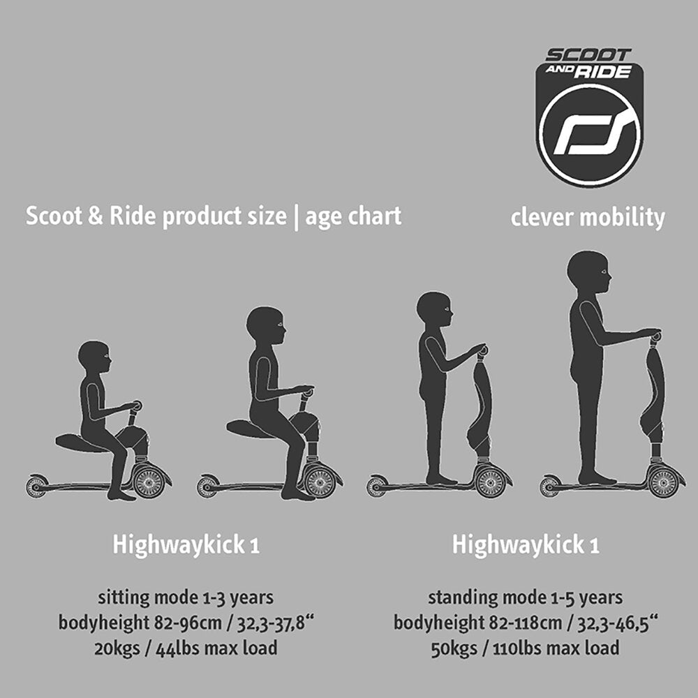 Scoot & Ride Highway Kick 1 - Blueberry