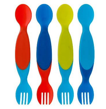 Two for One Toddler Utensil By The First Years-Boy