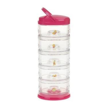Innobaby Packin' Smart Stackables 5 Tier Butterfly - Fuschia - CanaBee Baby