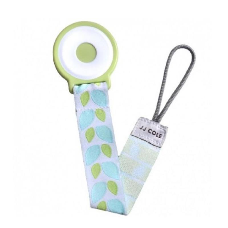 JJ Cole Pacifier Clips - Forest Leaf